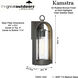 Kamstra 1 Light 17 inch Oil Rubbed Bronze/Gold Outdoor Wall Mount, Great Outdoors